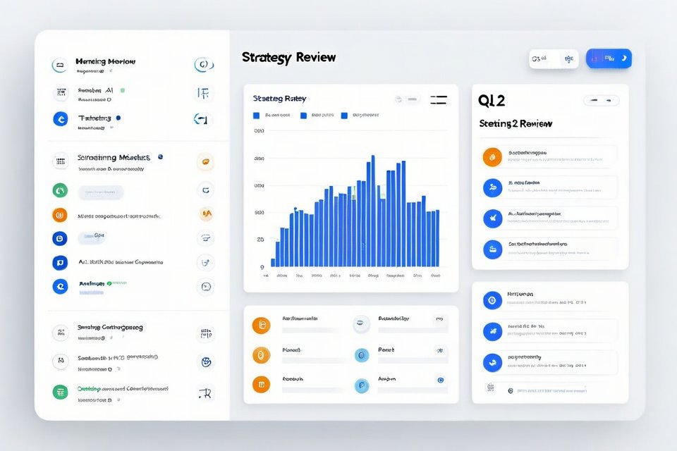 SmartyMeet product interface — AI meeting transcription dashboard